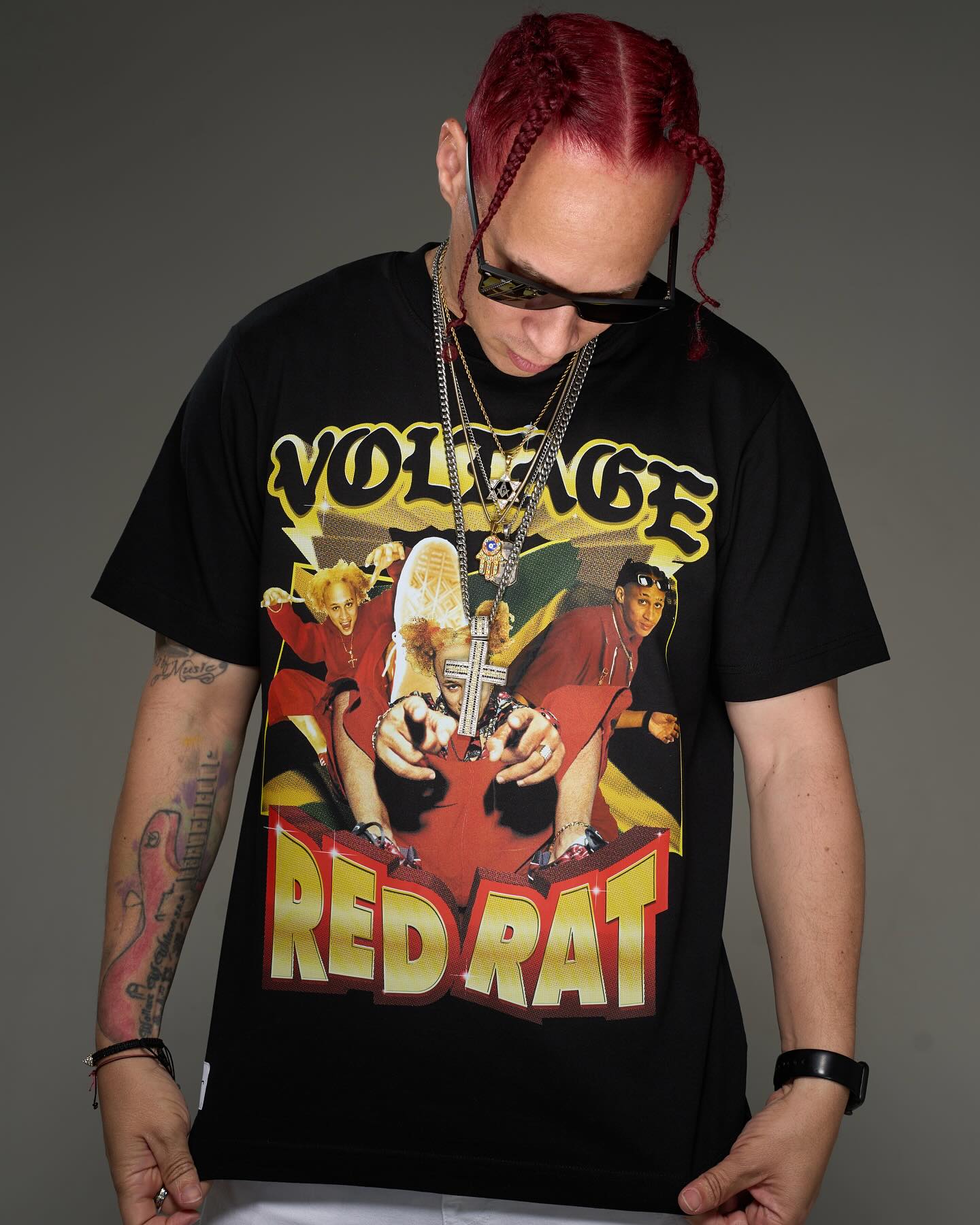 Voltage x Red Rat Vintage Tee